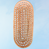 panier en rotin ovale