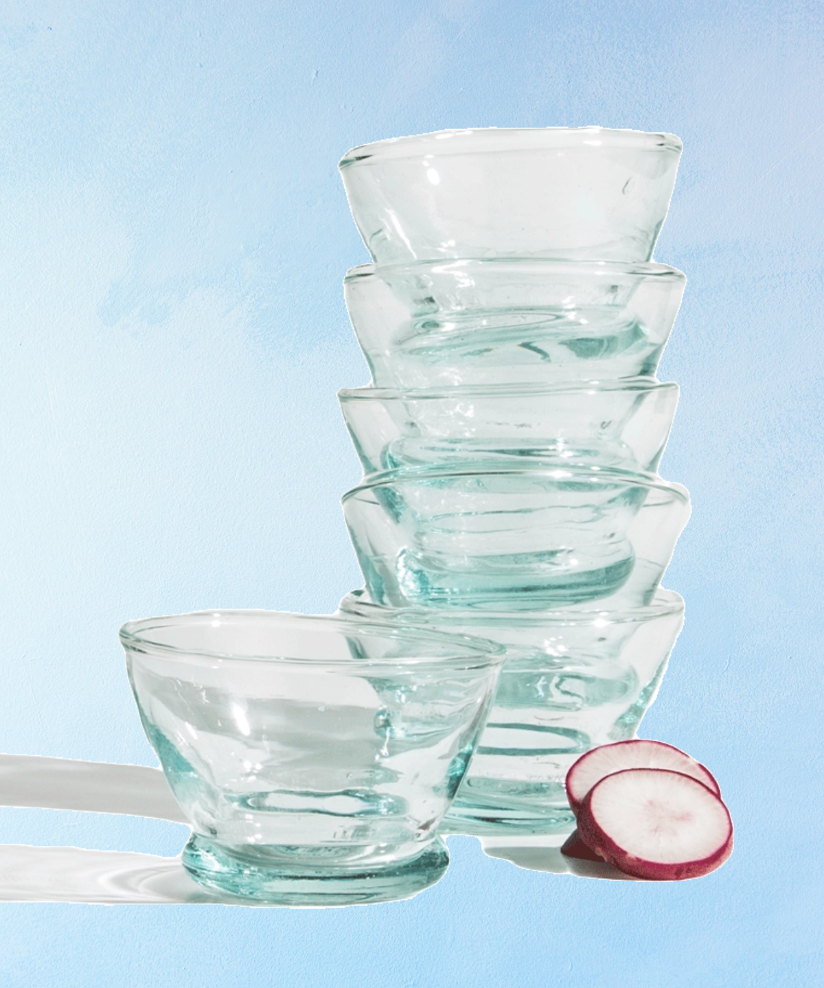 glassware - mouth-blown small bowl