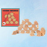 game - wooden hedgehog balance