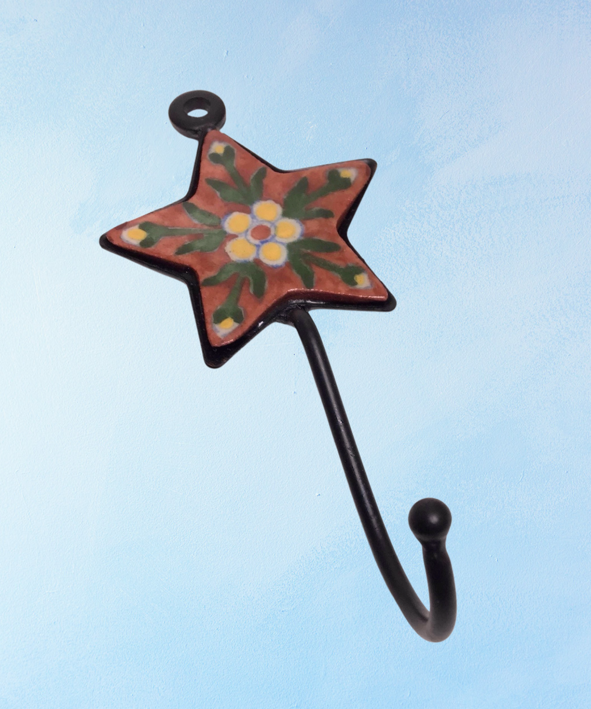 wall hook - red star