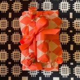 tissue paper - orange and peach