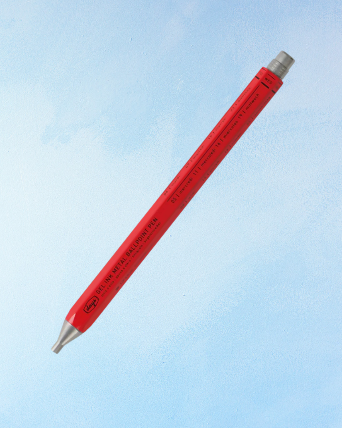 pen refillable - red