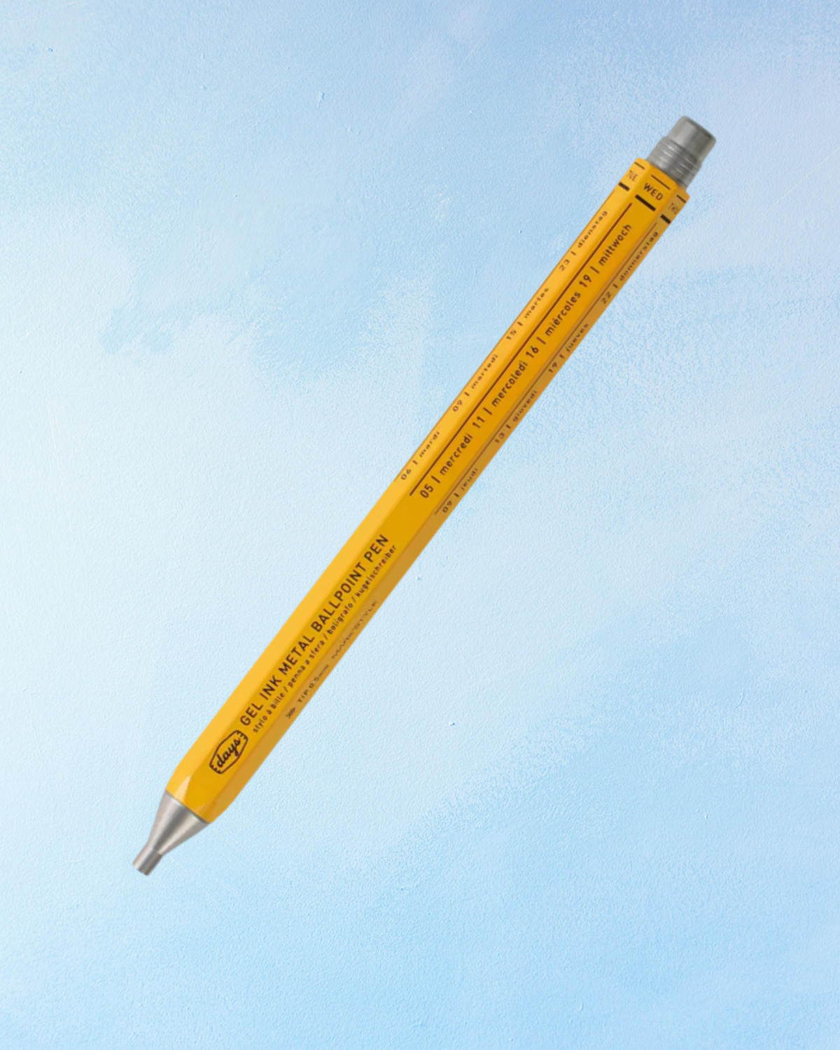 pen refillable - yellow