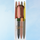 desert tone retro pens - set of 4