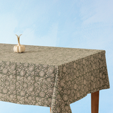 tablecloth - linen rio green