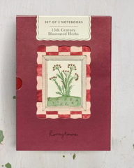 illustrated herb notebooks (set of two)