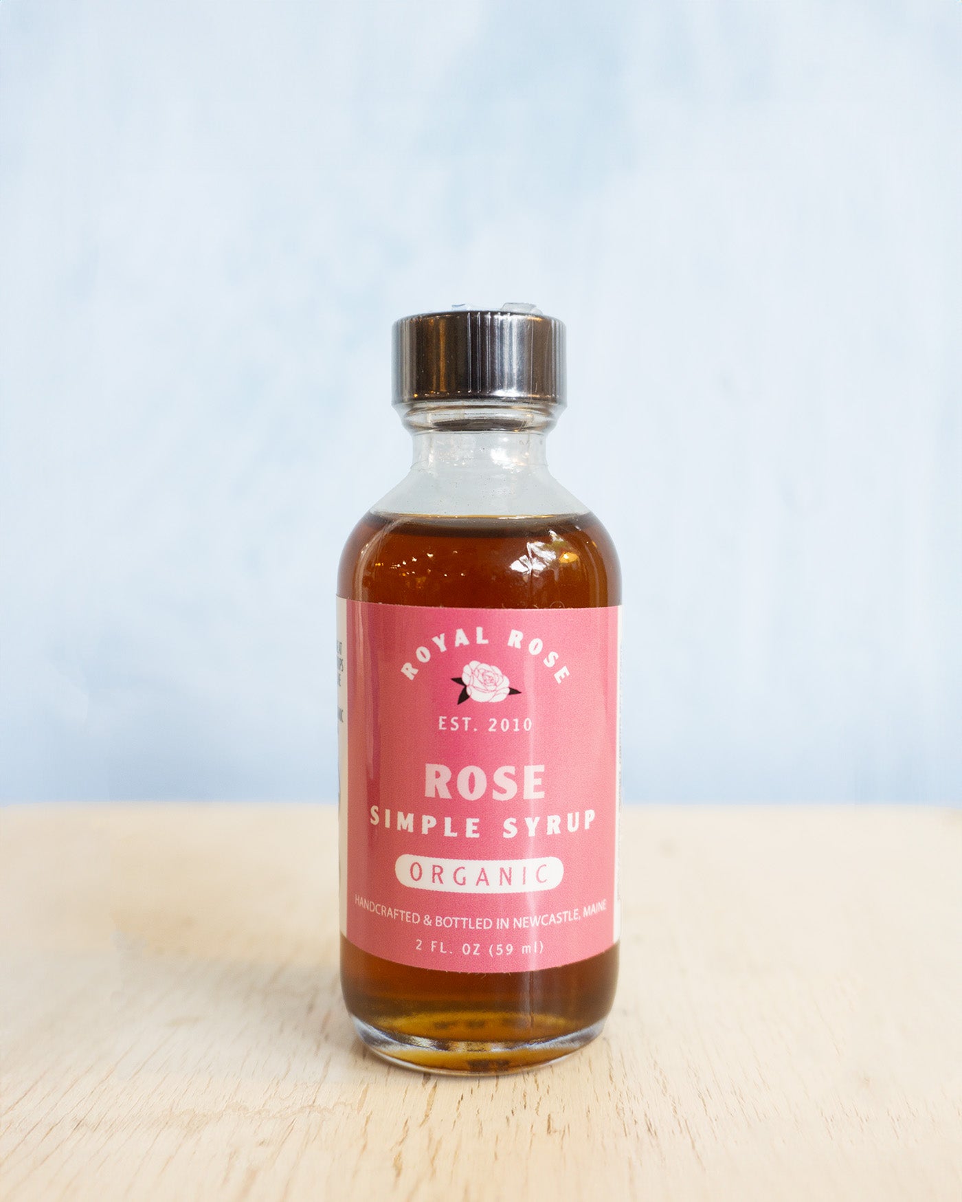 cocktail syrup - rose