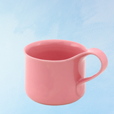 Mug de café en céramique - rose