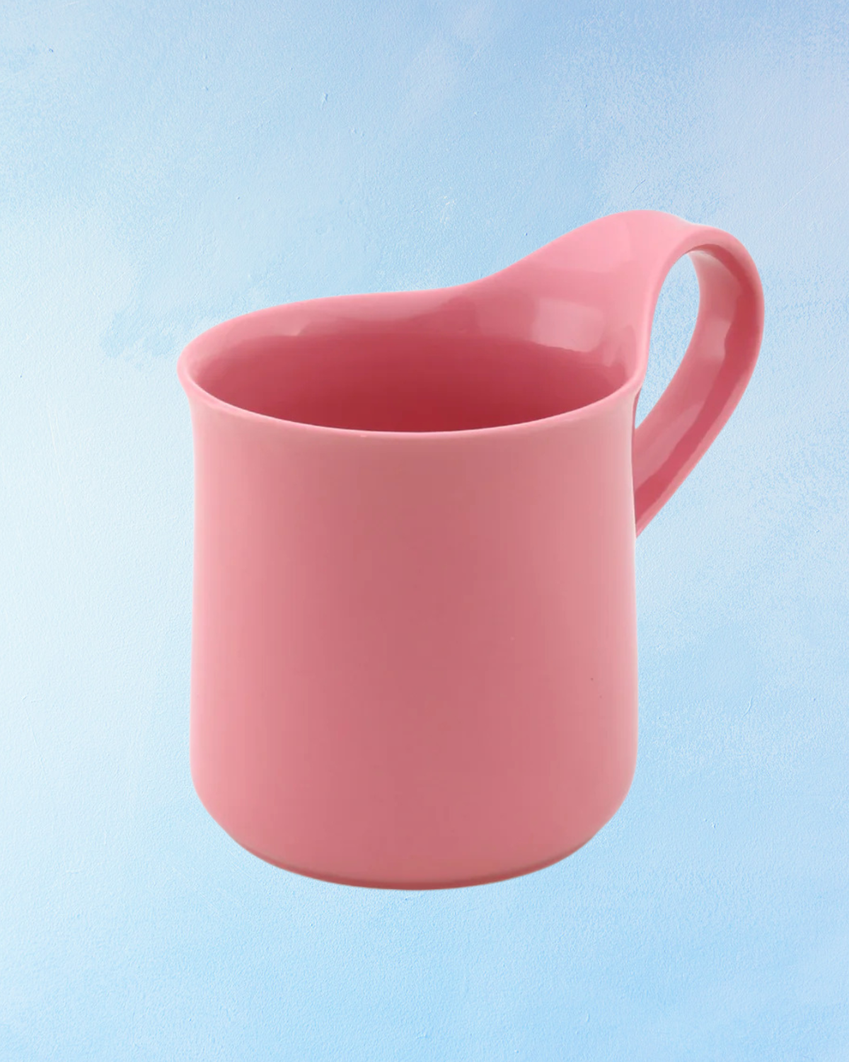 ceramic - cafe mug: rose