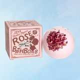 bombe de bain - rose