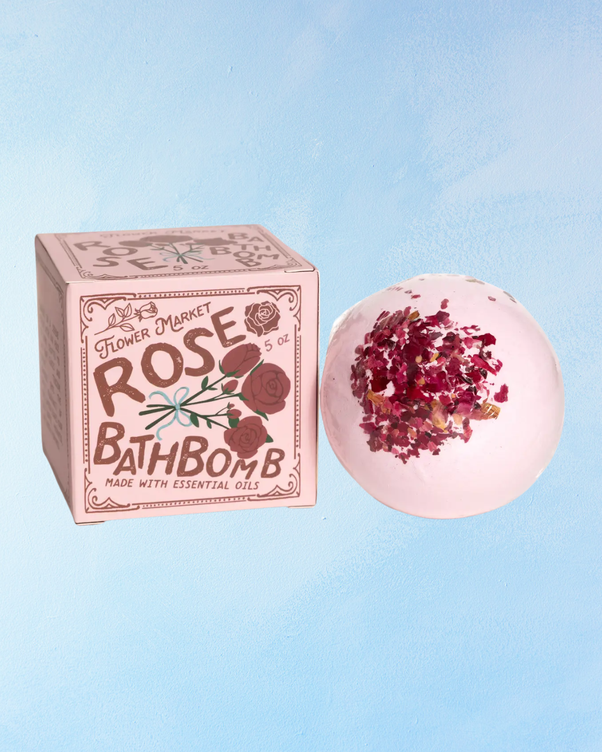 bath bomb - rose