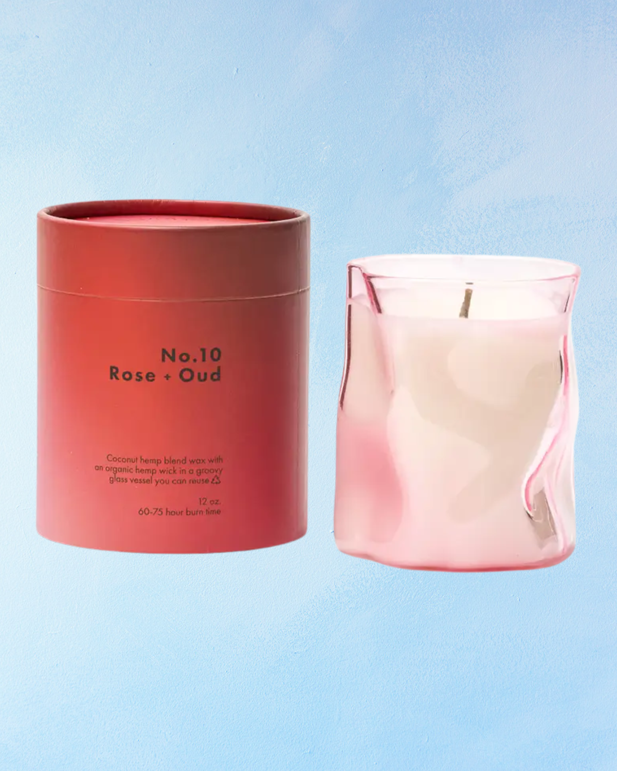 candle - no. 10 rose and oud