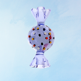ornament - glass candy (assorted colours)