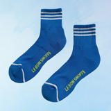 socks - girlfriend - royal blue