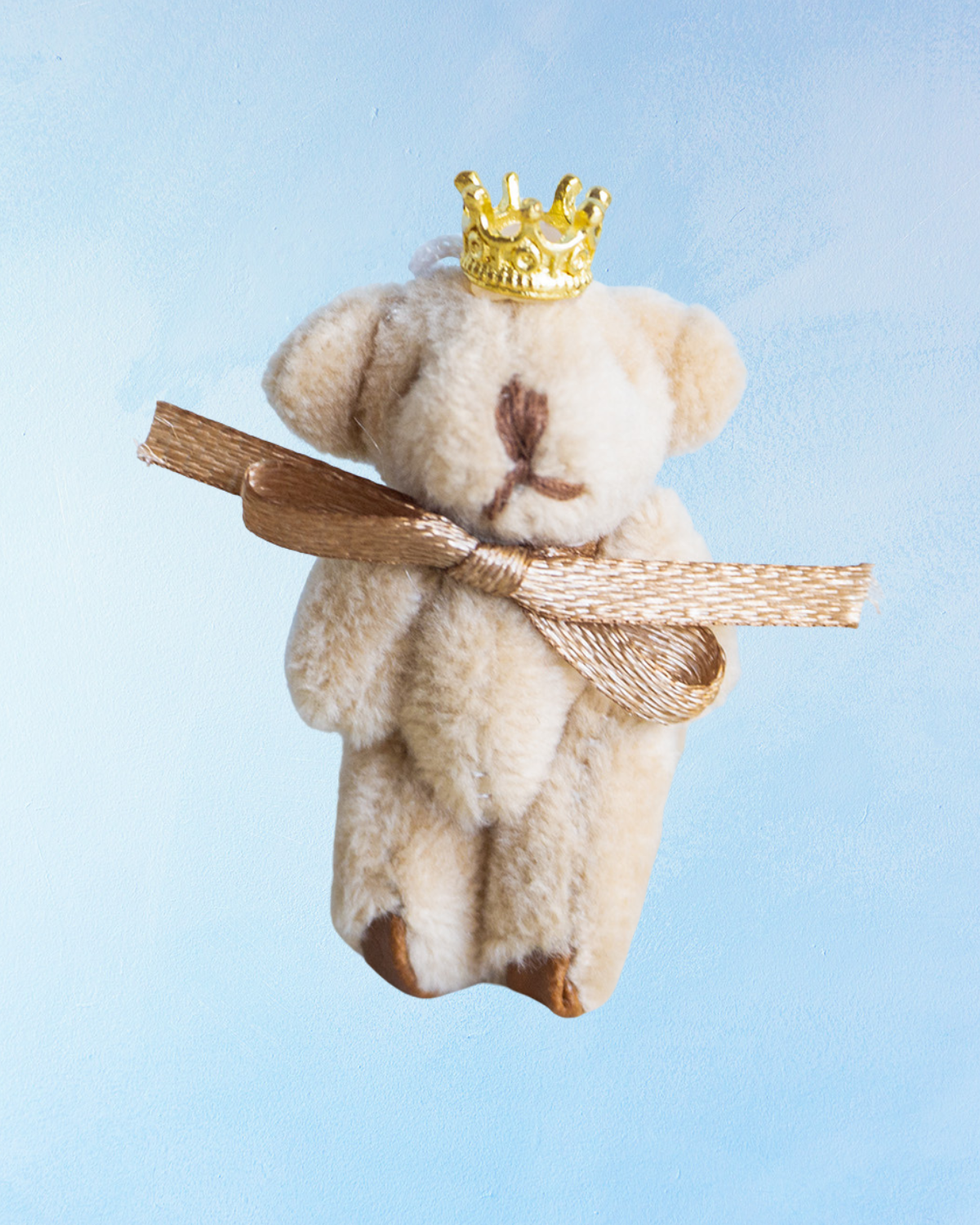 charm - teeny royal teddy