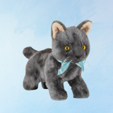 stuffed toy - russian blue kitten