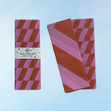 tissue paper - rust & lilac