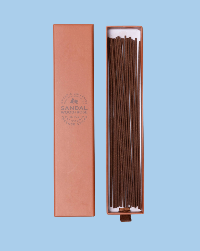 incense sticks - sandalwood & rose