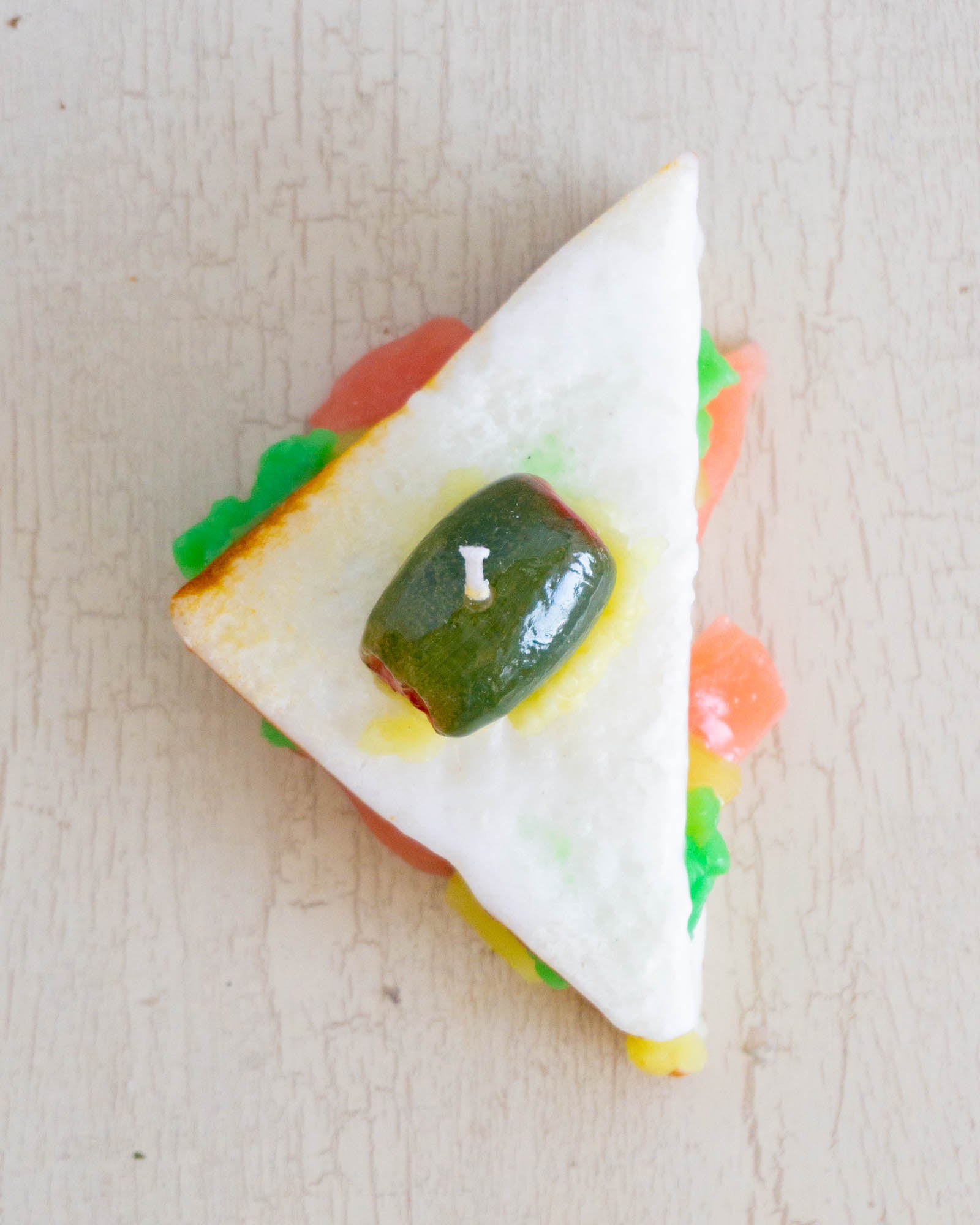 candle - food: fancy lil sandwich