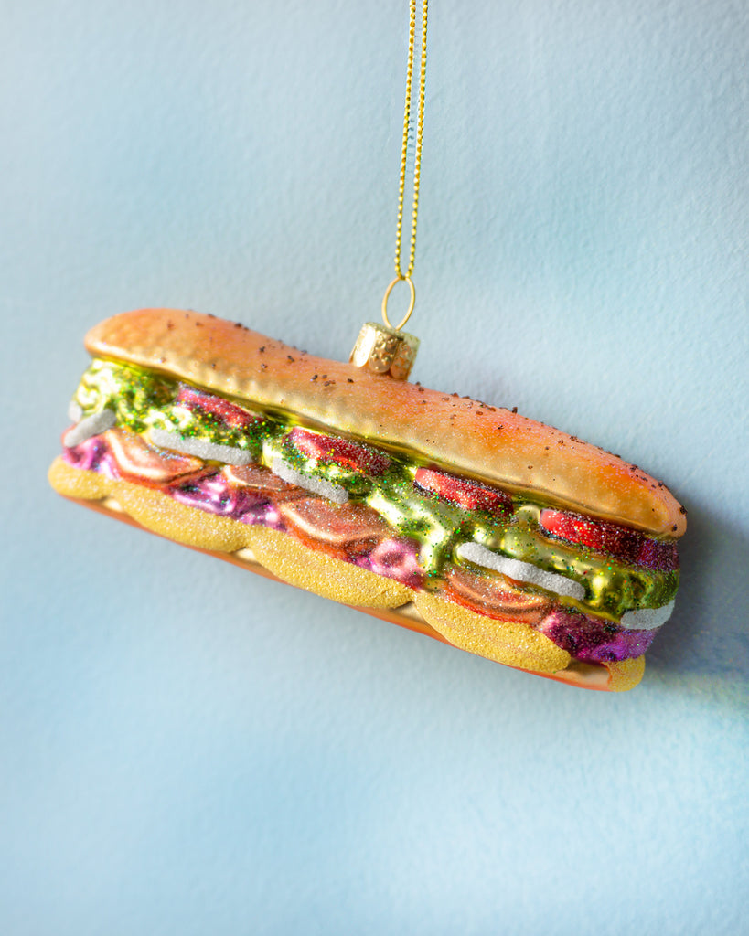 ornament - sub sandwich