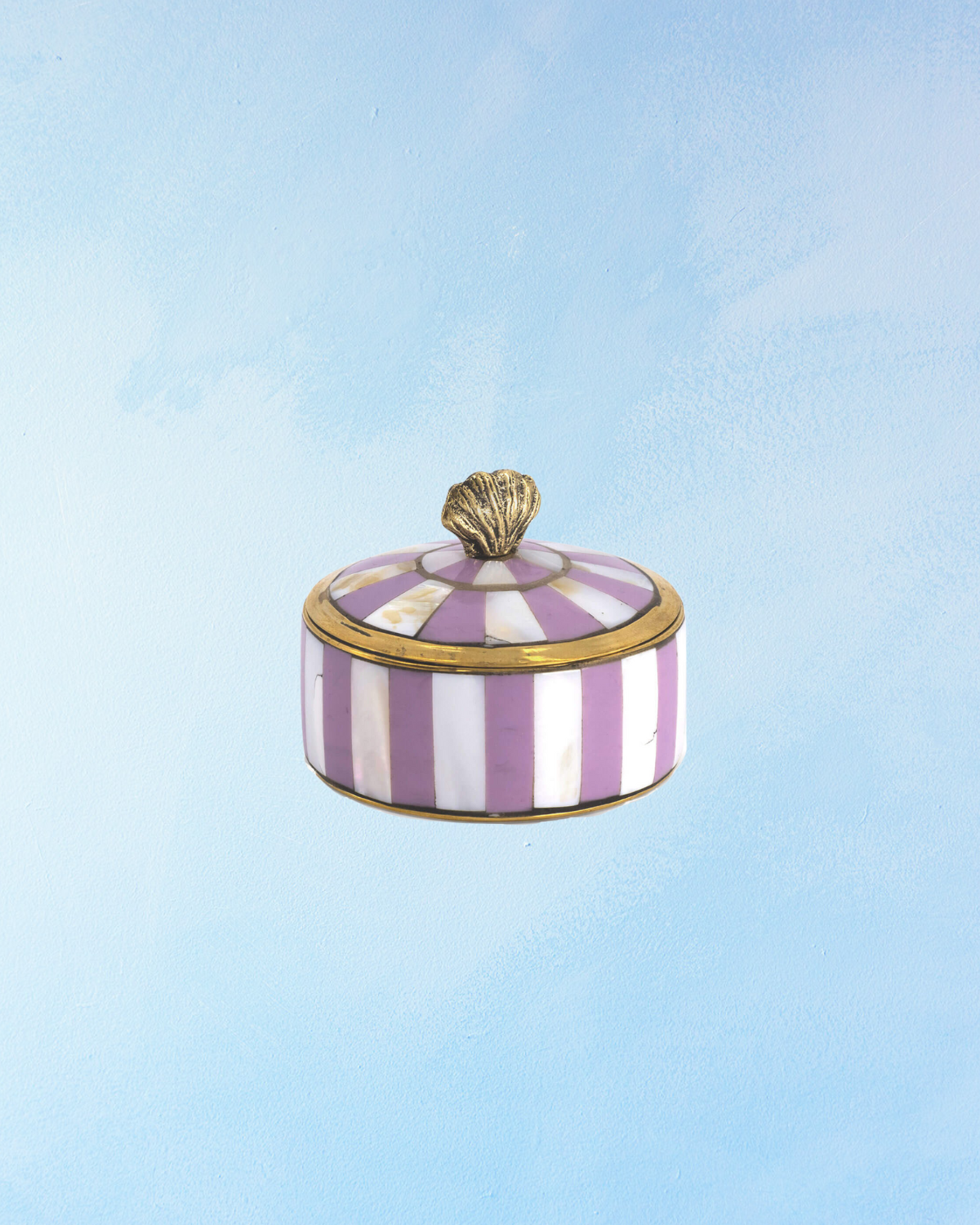 trinket dish - scarlet circus box - lilac