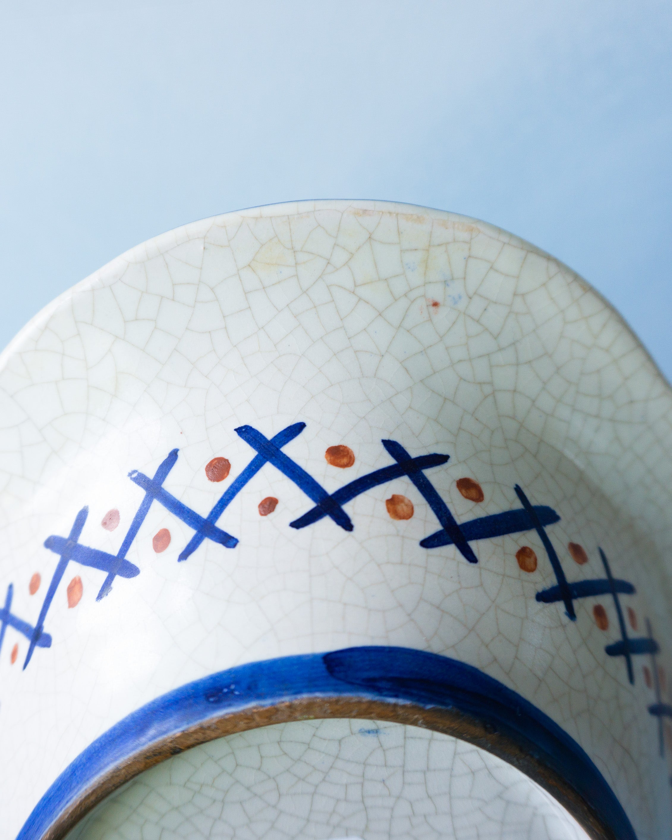 vintage baa - Italian scene platter