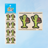 sticker sheet - scratch & sniff aliens