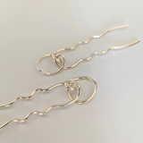 hair fork - scribble (two sizes)