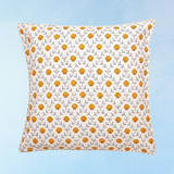 pillow - seashell - orange