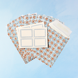 seed envelopes - sea urchin sky & cocoa (pack of 8)