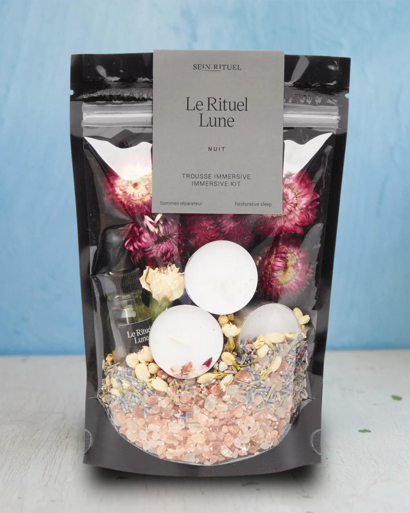 immersive bath kit - le rituel lune