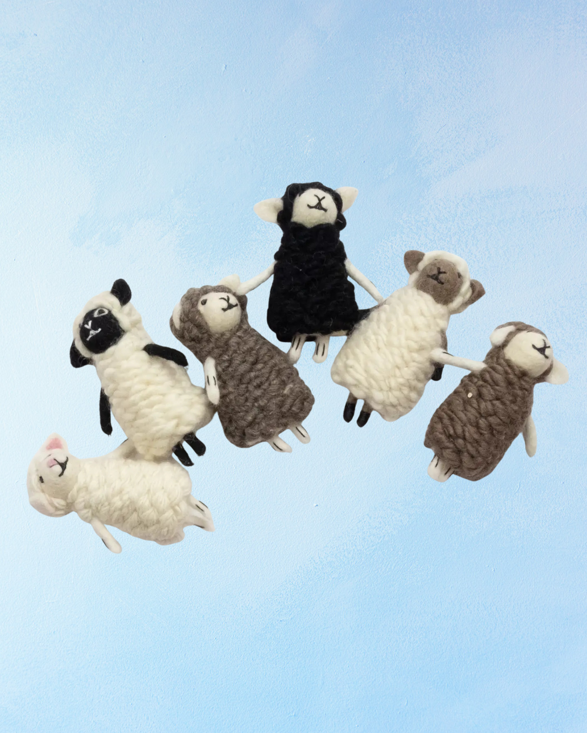 finger puppet - sheep