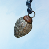 ornament - glittering mini pinecone
