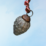 ornament - glittering mini pinecone