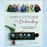 book: simply stitched with embroidery: embroidery motifs for purses and more