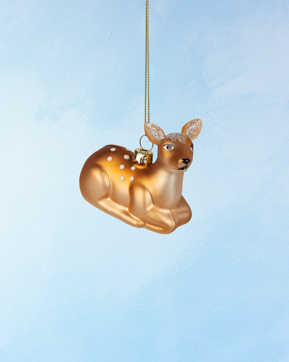ornament - sitting fawn