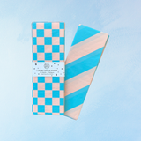 tissue paper - peach & sky