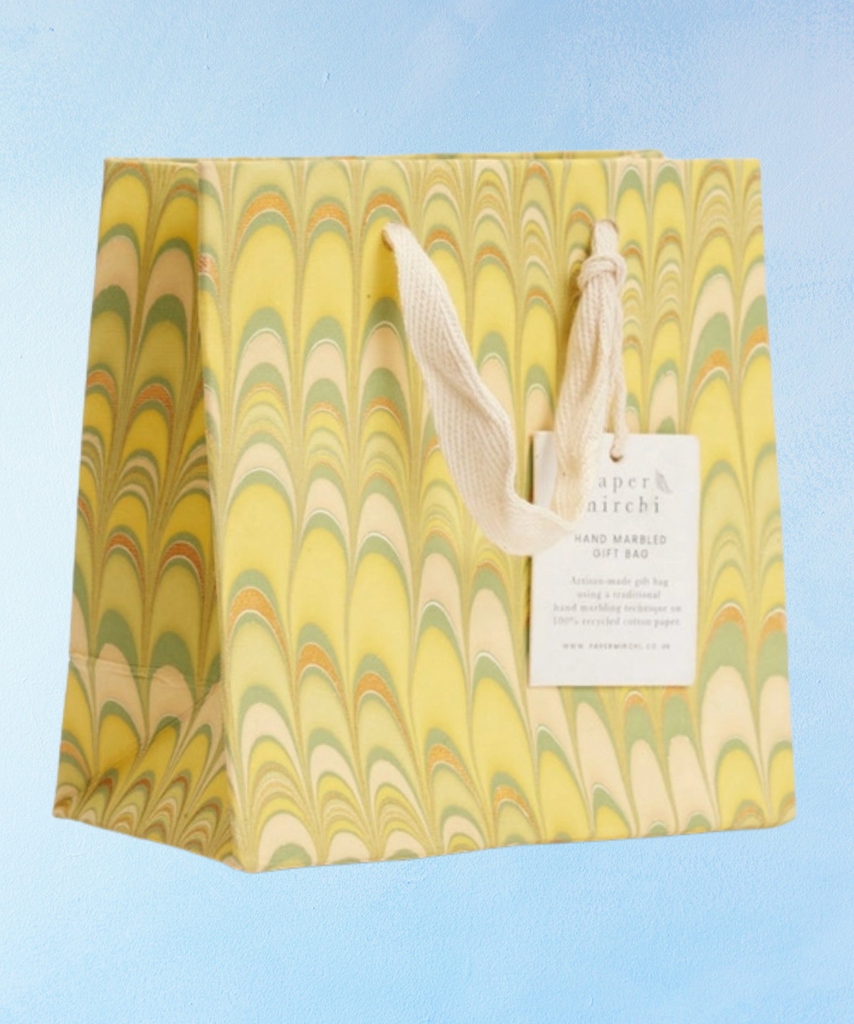 petit sac cadeau - bouquet marbré (plusieurs styles)