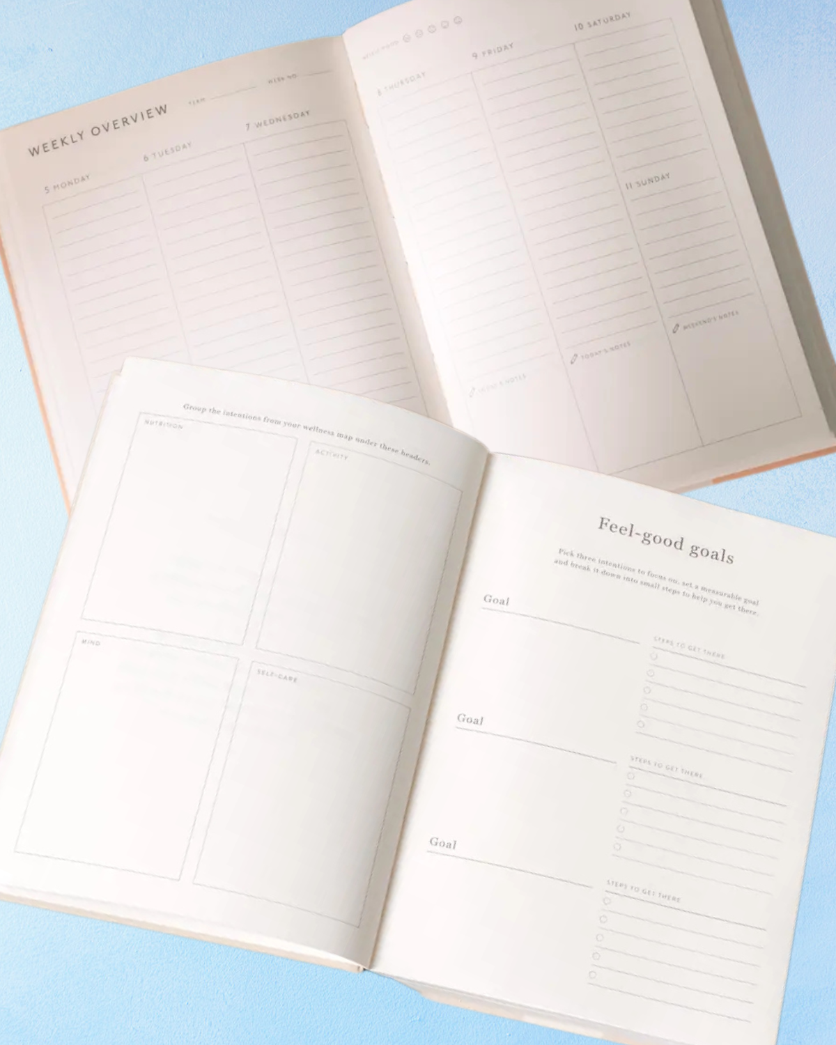 notebook - self-care journal