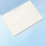 Agenda hebdomadaire - à carreaux fleuris