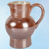 ceramic - small pitcher - vintage salt glaze