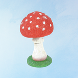 small glitter mushroom cachette