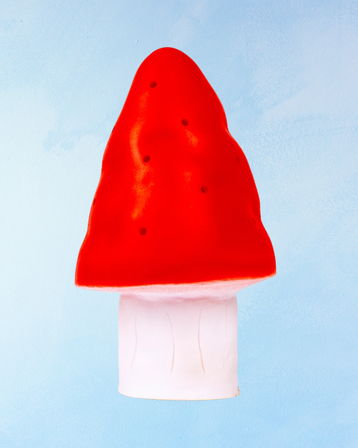 table lamp - red mushroom: small