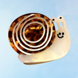 mini hair clip - snail