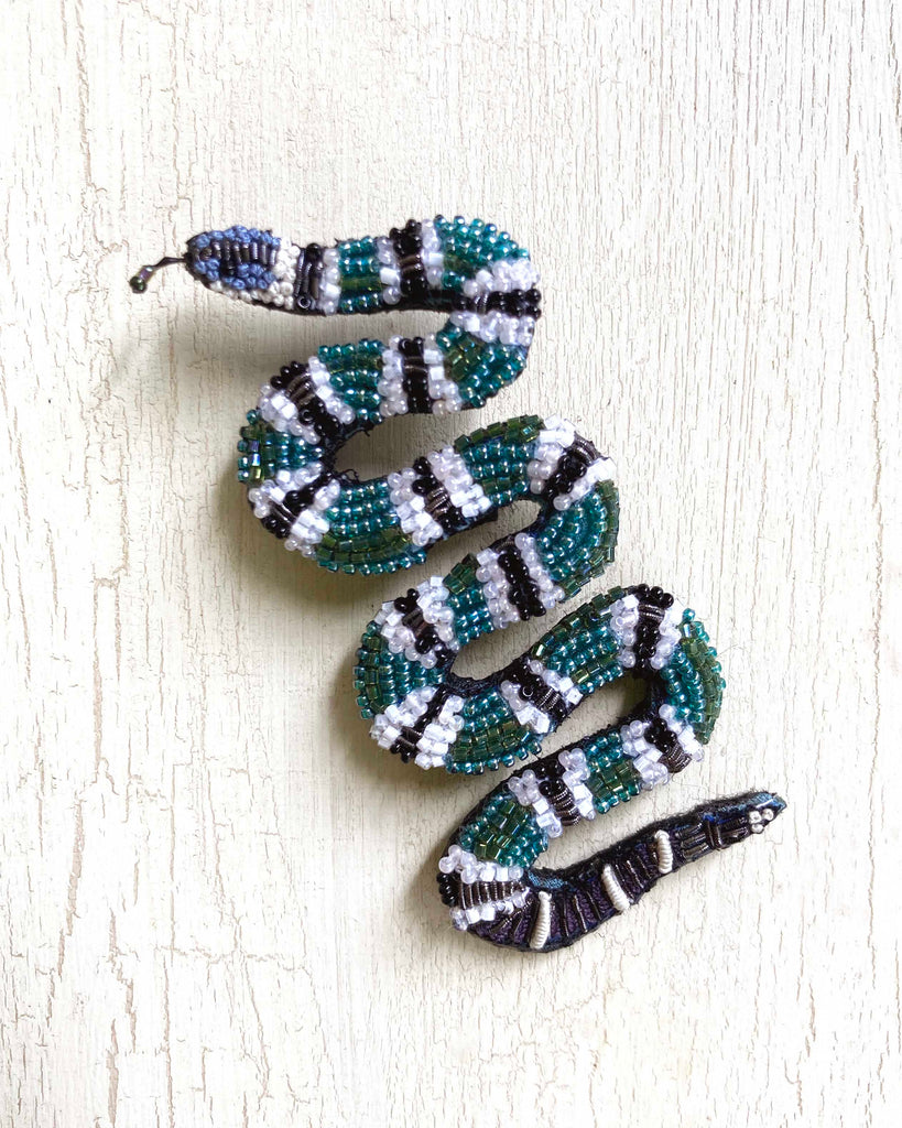 brooch - snake