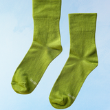 socks - sneaker: matcha