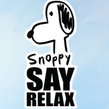 sticker - snoppy parody