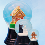 teeny tiny snow globe - gingerbread man