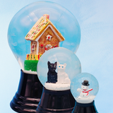 teeny tiny snow globe - snowman