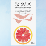 chocolate - pink grapefruit & brown sugar
